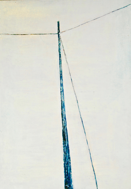 Telegraph pole 1  127 x 102 cm