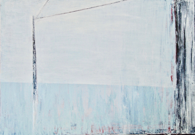 Telegraph pole 2  102 x 127 cm