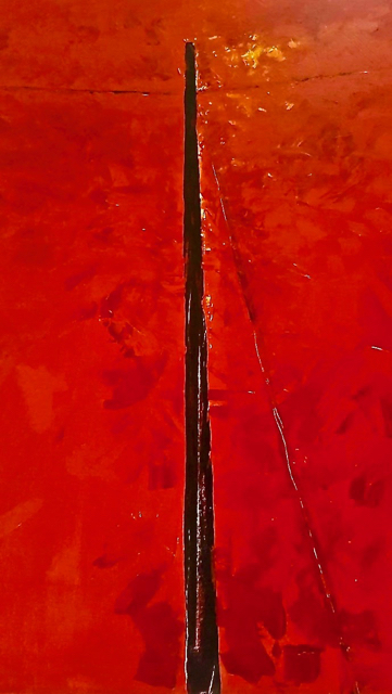 Telegraph pole 3  127 x 102 cm