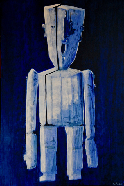 Sad Wee Boy  150 x 100 cm